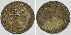 1 Талер Королевство Бавария (1806 - 1918) Серебро 