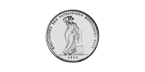 1 Талер Королевство Бавария (1806 - 1918) Серебро Людвиг I (король Баварии)(1786 – 1868)