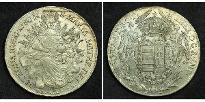 1 Талер Королевство Венгрия (1000-1918) Серебро Maria Theresa of Austria (1717 - 1780)