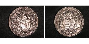 1 Талер Королевство Венгрия (1000-1918) Серебро Joseph II, Holy Roman Emperor  (1741 - 1790)