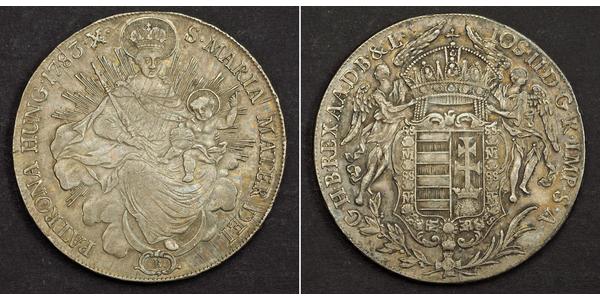 1 Талер Королевство Венгрия (1000-1918) Серебро Maria Theresa of Austria (1717 - 1780)