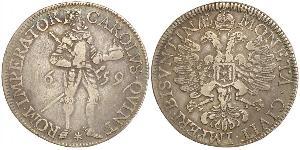 1 Талер Королевство Франция (843-1791) Серебро Карл V император Св. Римской империи  (1500-1558)
