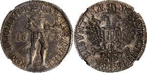 1 Талер Королевство Франция (843-1791) Серебро Карл V император Св. Римской империи  (1500-1558)