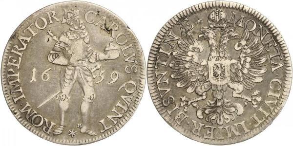 1 Талер Королевство Франция (843-1791) Серебро Карл V император Св. Римской империи  (1500-1558)
