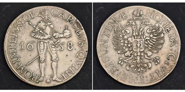 1 Талер Королевство Франция (843-1791) Серебро Карл V император Св. Римской империи  (1500-1558)