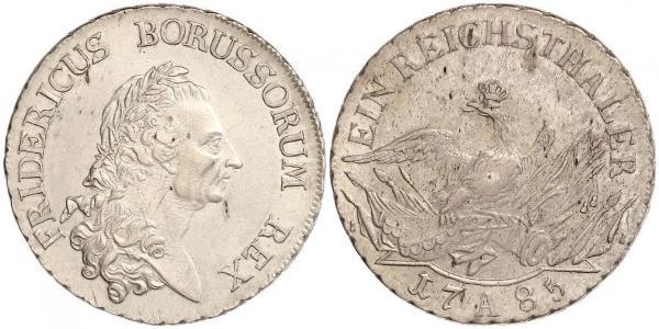 1 Талер Пруссия (королевство) (1701-1918) Серебро Фридрих II (король Пруссии) (1712 – 1786)