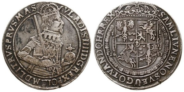 1 Талер Речь Посполитая (1569-1795) Серебро Сигизмунд III