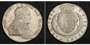1 Талер Саксония (курфюршество) (1356 - 1806) Серебро Фридрих Август I (король Саксонии)