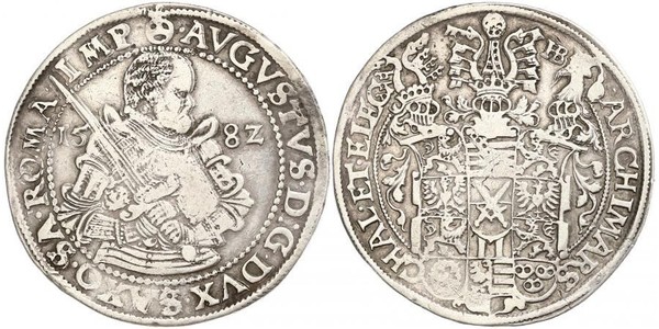 1 Талер Саксония (курфюршество) (1356 - 1806) Серебро 