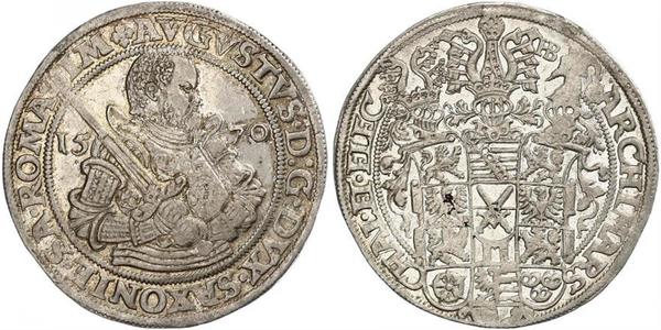 1 Талер Саксония (курфюршество) (1356 - 1806) Серебро 