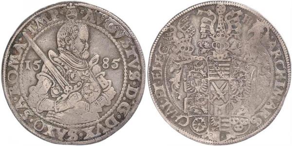 1 Талер Саксония (курфюршество) (1356 - 1806) Серебро 