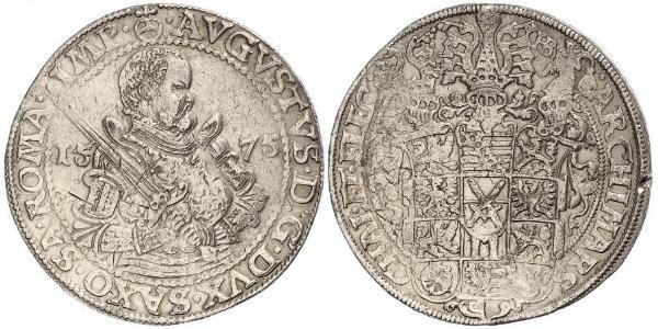 1 Талер Саксония (курфюршество) (1356 - 1806) Серебро 