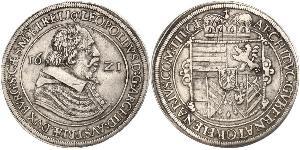 1 Талер Священная Римская империя (962-1806) Серебро Леопольд V Австрийский (1586 – 1632)