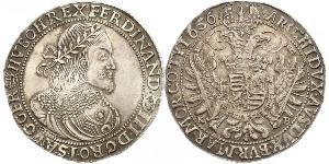 1 Талер Священная Римская империя (962-1806) Серебро Ferdinand III, Holy Roman Emperor (1608-1657)