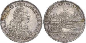 1 Талер Священная Римская империя (962-1806) Серебро Франц I Стефан(1708-1765)