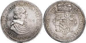 1 Талер Священная Римская империя (962-1806) Серебро Леопольд V Австрийский (1586 – 1632)