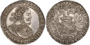 1 Талер Священная Римская империя (962-1806) Серебро Ferdinand III, Holy Roman Emperor (1608-1657)