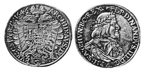 1 Талер Священная Римская империя (962-1806) Серебро 