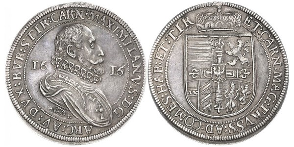 1 Талер Священная Римская империя (962-1806) Серебро 