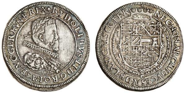 1 Талер Священная Римская империя (962-1806) Серебро Рудольф II (1552 - 1612)