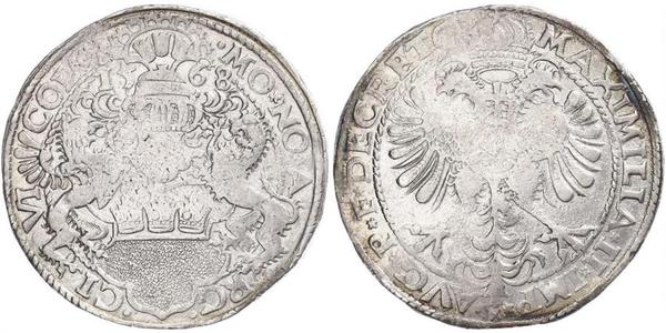 1 Талер Священная Римская империя (962-1806) Серебро Maximilian II, Holy Roman Emperor (1527- 1576)