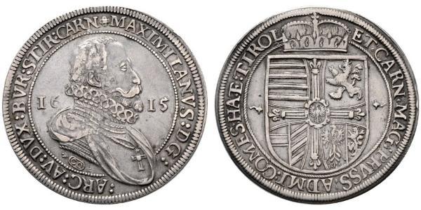1 Талер Священная Римская империя (962-1806) Серебро 