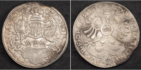 1 Талер Священная Римская империя (962-1806) Серебро Maximilian II, Holy Roman Emperor (1527- 1576)