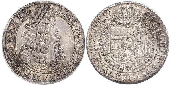 1 Талер Священная Римская империя (962-1806) Серебро Леопольд I (император Священной Римской империи)(1640-1705)