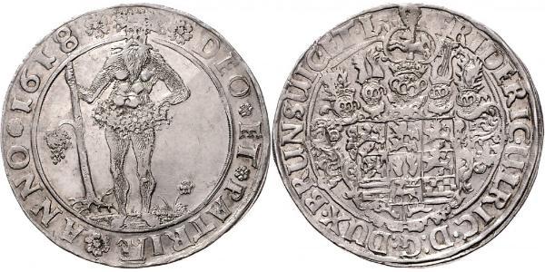 1 Талер Федеральные земли Германии Серебро Friedrich Ulrich (1591 - 1634)