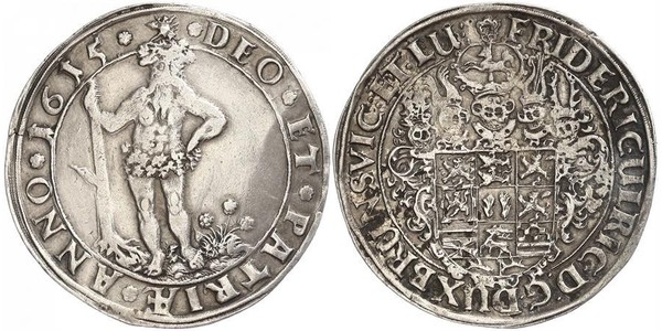 1 Талер Федеральные земли Германии Серебро Friedrich Ulrich (1591 - 1634)