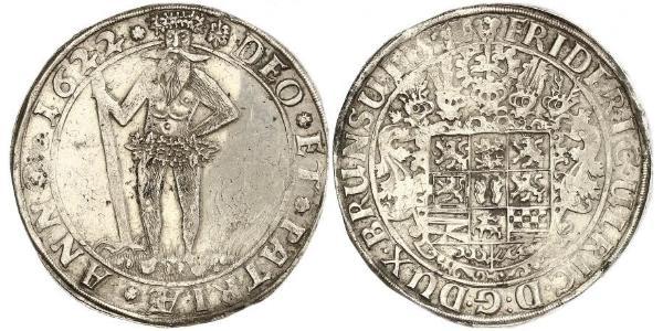 1 Талер Федеральные земли Германии Серебро Friedrich Ulrich (1591 - 1634)