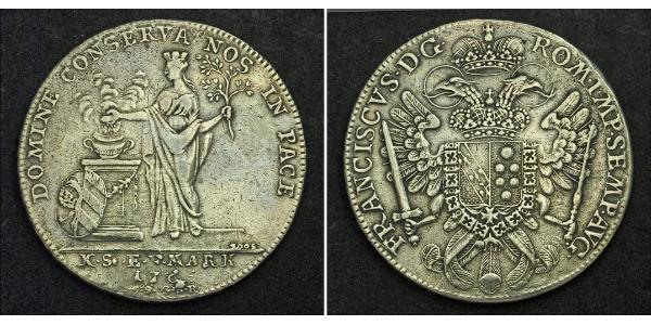 1 Талер Free Imperial City of Nuremberg (1219 - 1806) Срібло 