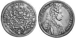 1 Талер Prince-Bishopric of Bamberg (1245–1802) Срібло 