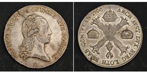 1 Талер Австрійська імперія (1804-1867) Срібло Francis II, Holy Roman Emperor (1768 - 1835)