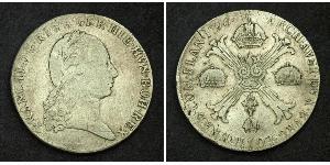 1 Талер Австрійська імперія (1804-1867) Срібло Francis II, Holy Roman Emperor (1768 - 1835)