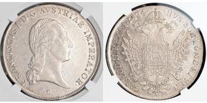 1 Талер Австрійська імперія (1804-1867) Срібло Francis II, Holy Roman Emperor (1768 - 1835)