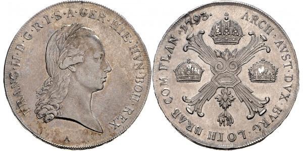 1 Талер Австрійська імперія (1804-1867) Срібло Francis II, Holy Roman Emperor (1768 - 1835)