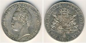1 Талер Ангальт-Дессау (1603 -1863) Срібло Леопольд IV Фрідріх фон Ангальт (1794 – 1871)