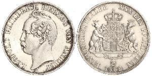 1 Талер Ангальт-Дессау (1603 -1863) Срібло Леопольд IV Фрідріх фон Ангальт (1794 – 1871)