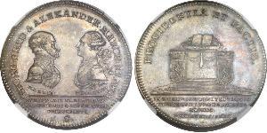1 Талер Ансбах (1398–1792) Срібло Charles Alexander, Margrave of Brandenburg-Ansbach (1736 – 1806)