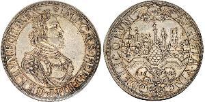 1 Талер Аугсбург (1276 - 1803) Срібло Ferdinand III, Holy Roman Emperor (1608-1657)