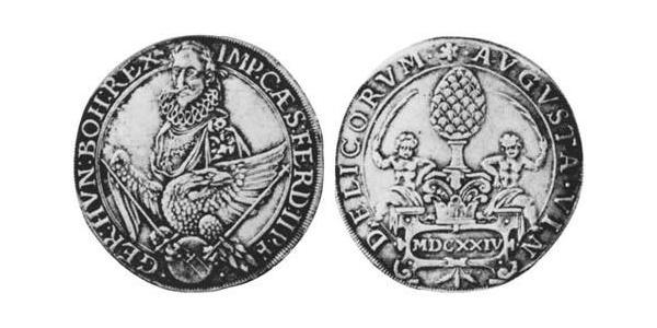 1 Талер Аугсбург (1276 - 1803) Срібло Фердинанд II Габсбург(1578 -1637)