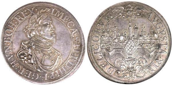 1 Талер Аугсбург (1276 - 1803) Срібло Ferdinand III, Holy Roman Emperor (1608-1657)