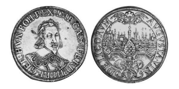1 Талер Аугсбург (1276 - 1803) Срібло Ferdinand III, Holy Roman Emperor (1608-1657)