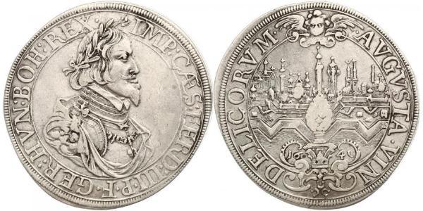 1 Талер Аугсбург (1276 - 1803) Срібло Ferdinand III, Holy Roman Emperor (1608-1657)