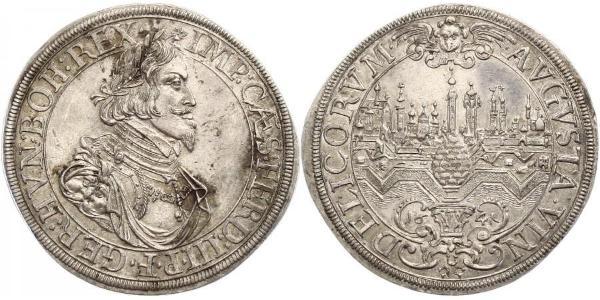 1 Талер Аугсбург (1276 - 1803) Срібло Ferdinand III, Holy Roman Emperor (1608-1657)