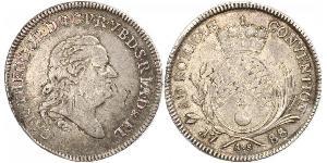 1 Талер Баварія (курфюрство) (1623 - 1806) Срібло 