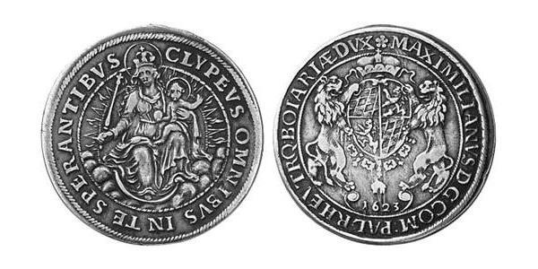 1 Талер Баварія (курфюрство) (1623 - 1806) Срібло 