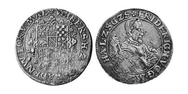 1 Талер Баден-Дурлах (1535 - 1771) Срібло 