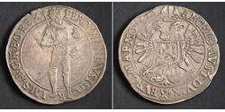 1 Талер Богемія Срібло Фердинанд II Габсбург(1578 -1637)